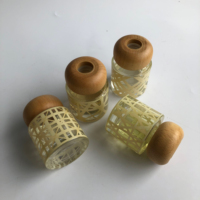 Coffrets Cadeaux de Diffuseurs à Roseaux Personnalisés en Gros, Série Tissée, 45ml, 4 pièces/coffret, Bouteille en Verre pour Huile Essentielle Écologique, Parfum Personnalisé