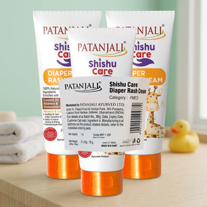 Crema para la Dermatitis del Pañal Shishu Care con Extractos de Swarnagairika Shunti y Jengibre (Paquete de 3, Vida Útil de 3 Años) - Product Image 2