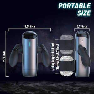 Handheld Gamer Stroker Sex Speelgoed Mannen Masturbator Machine Apparaat Automatische Duwende Mannelijke Masturbatie Cup Met Mobiele Telefoon Houder - Product Image 6