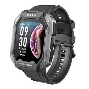 2024 nouveau C20 montre intelligente Version mise à jour C20plus santé Smartwatch 1ATM étanche Sport de plein air hommes Reloj montre intelligente C20 Plus