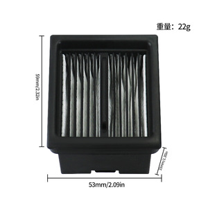 กรองอากาศ A3 Haier 59x53x33มม. ใช้ซ้ำได้สำหรับ A3 A3S A3K พื้นขัดพื้นใช้ในบ้าน - Product Image 1