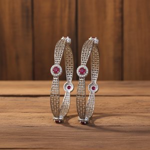 Premium Classic Radiance Reimagined Fine <b>Jewelry</b> Set Sculpted Retro <b>Inspired</b> Necklace and Earring Set 925 Silver Natural Crystal - Product Image 2