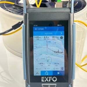 เครื่องวัดการสะท้อนแสงแบบออปติคอล EXFO AXS-115 AXS-120 AXS-130 สำหรับทดสอบไฟเบอร์แบบพกพา - Product Image 4