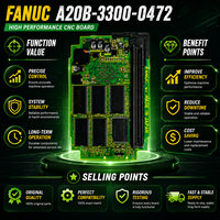 Module de mémoire CNC FANUC A20B-3300-0472, carte PCB avec puces SDRAM, carte de contrôle à puce Lattice, fabriqué au Japon, pièces de système CNC