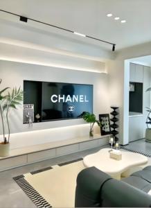 Meuble TV blanc moderne de luxe Meuble TV en bois de haute qualité pour la maison et l'hôtel Direct usine chinoise pour les meubles de salon - Product Image 3