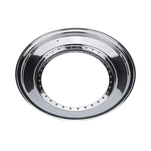 PWC Custom 6061 t6 Double Step Lip 3 pièces jantes à lèvre extérieure de roue demi-forgée pour <span class=keywords><strong>BBS</strong></span> <span class=keywords><strong>RH</strong></span> RIAL Inox Lip OZ Work - Product Image 2