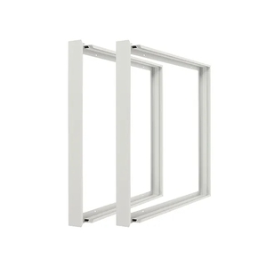 Bán Hàng Trực Tiếp Bề Mặt Gắn Nhôm/PVC Chuyển Khung Cho 600X600 & 600X1200 <span class=keywords><strong>LED</strong></span> Bảng Điều Chỉnh Đèn Skd Phụ Kiện - Product Image 4