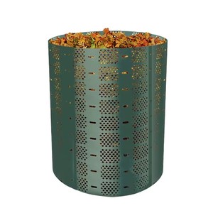 Bac à compost extérieur en HDPE de 220 gallons pour jardin, cour, aménagement paysager, composteur cylindrique DIY - Product Image 5