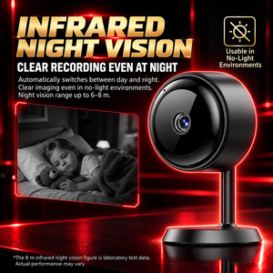Mini Cámara de Seguridad WiFi A14 de 1MP, Doble Banda 2.4G y 5G, Conexión Offline con Punto de Acceso de 50M, Visión Nocturna IR, Detección de Movimiento - Product Image 3