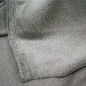 قماش تريكو مطاطي من النايلون والسباندكس مصبوغ بلون سادة وناعم باللون الأسود للاستخدام الطبي وتقويم العظام - Product Image 1