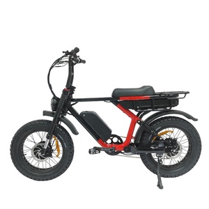 Motocicletas eléctricas de 2000W para hombres, estilo retro, con tracción total, 40ah, suspensión completa, todoterreno, para adultos. - Product Image 1