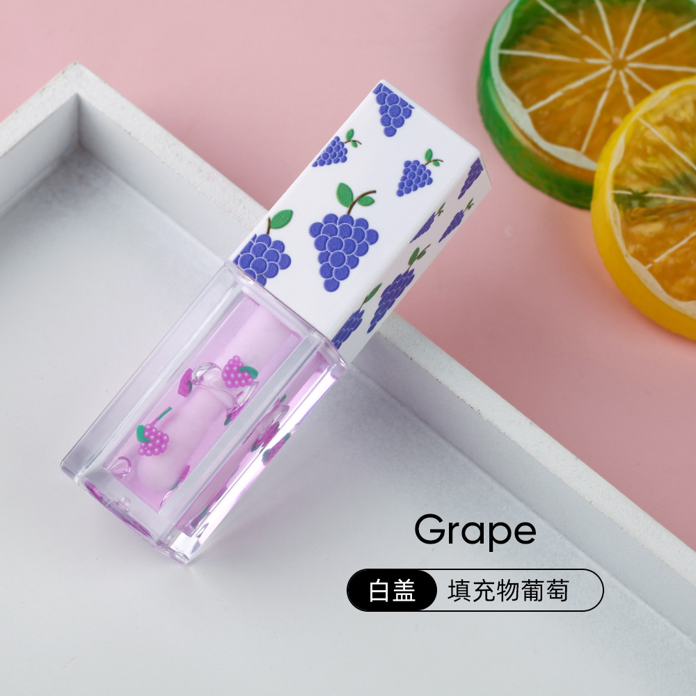 [White Cap] Grape Slice Lip Oil