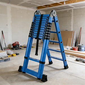 Échelle télescopique pliable multifonctionnelle pour la maison et les chantiers, vente en gros d'usine - Product Image 6