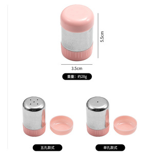Botellas de condimentos de acero inoxidable, 4 piezas, condimentos sólidos ligeros para cocina y cocina al aire libre - Product Image 3