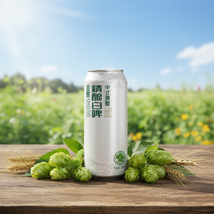 Birra Artigianale Kingstar White Ale in Bottiglie da 1L, 4.1% ABV, Gusto Naturale Dolce e Morbido per Hotel e Ristoranti in Cina - Product Image 1