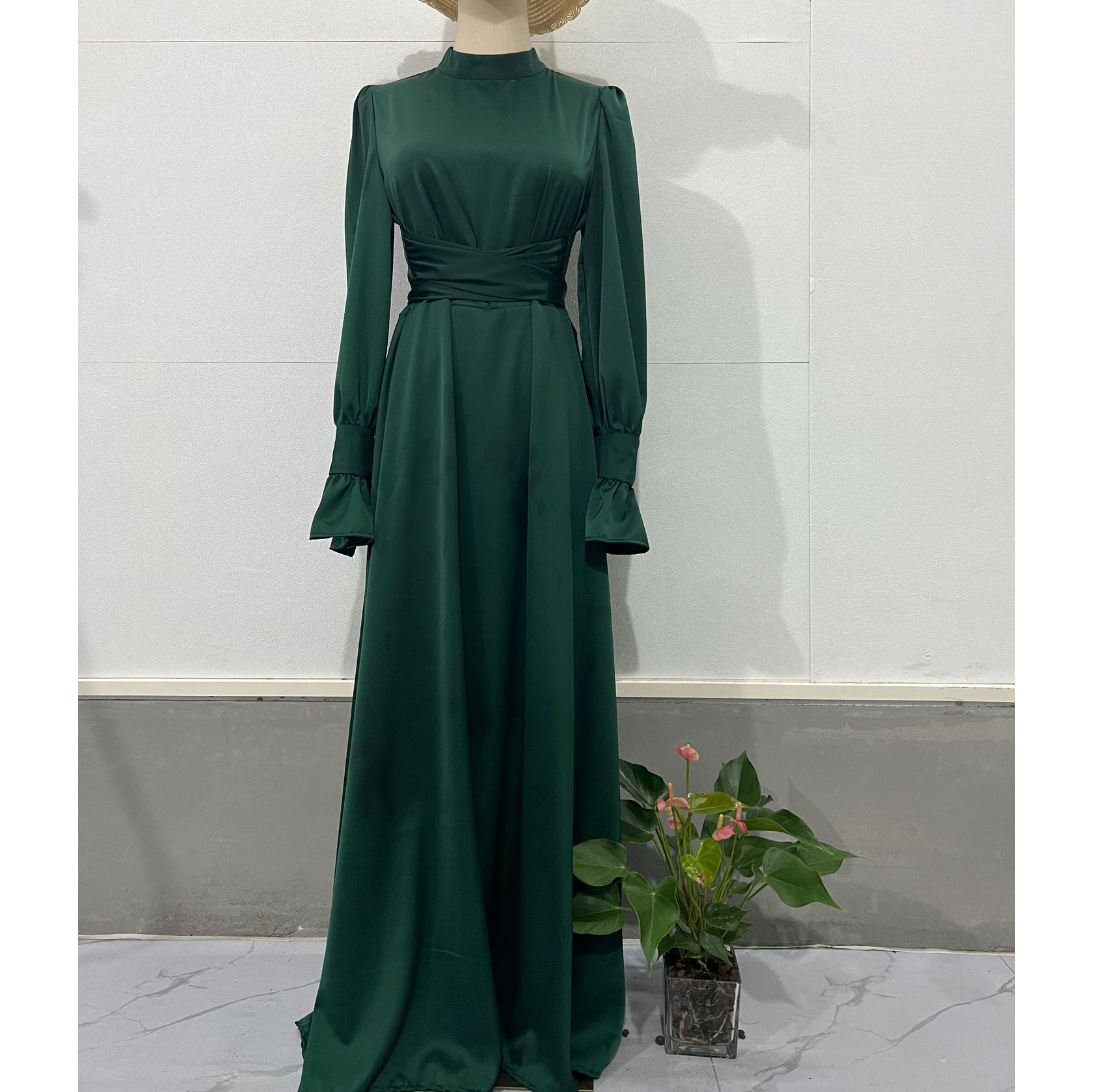 Wholesale Fashion Ladies Elegant Long Sleeve Muslim Dress Kuwait Arab Abaya  Dress Islamic Clothing Women's Dresses| Alibaba.com