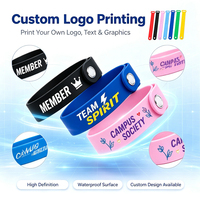 Bracelet en PVC étanche avec logo personnalisé, impression, fermoir métallique réglable, coloré, pour parc aquatique, complexe hôtelier, fête à la piscine, vente en gros OEM
