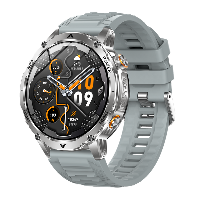 AK102 Outdoor Sports Smart Watch Unisex IP67 Waterproof 4 Days Battery for Calendar Fitness Tracker Answer Calls