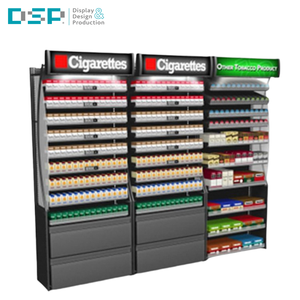 Étagère d'affichage métallique à un seul côté, légère, pour magasin de tabac, étagères à pousser et à tirer, présentoir à cigarettes, fabriqué en usine au Vietnam - Product Image 2