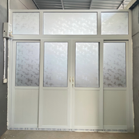 Porte à battant en PVC de qualité supérieure avec technologie de sécurité et isolation acoustique pour l'extérieur des villas de luxe