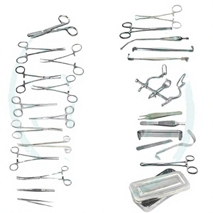 Juego de Instrumentos Quirúrgicos para Laparotomía Básica de Alta Calidad, 57 Piezas, Acero Inoxidable Alemán, Reutilizable, Autoclavable, Certificado CE - Product Image 1