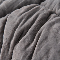Nouvelle Couette Hiver en Laine d'Agneau Épaisse et Chaude, Couleur Unie, Velours Double Face, Insert en Polaire pour Bébé, Fibre de Lait, Vente en Gros