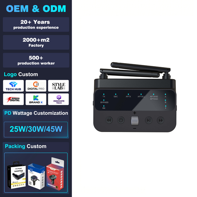 GXY 6-Channel 5.1 Receiver WAV/FLAC/APE Support 50m Range for 5.4 HIFI Audio Transmitter Dual Mobile Phones AUX Adapter
