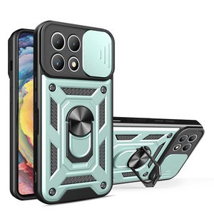 Venta caliente híbrido TPU PC funda protectora para teléfono con soporte de anillo de Metal funda de teléfono para T-Mobile REVVL 7 - Product Image 1