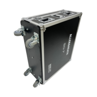 Boîtier de mixeur numérique DJ OEM/ODM de haute qualité, durable, avec roulettes pivotantes à 4 roues, design à ouverture rabattable, étanche IP67, garantie de 3 ans pour