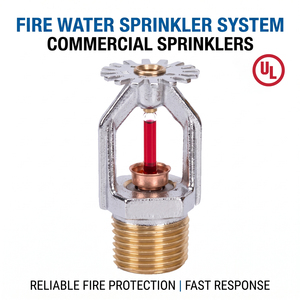 Pompe à incendie suspendue à réponse rapide homologuée UL 68 ℃   Système de lutte contre l'incendie DN15 R1/2 K80 - Product Image 2