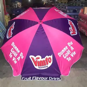 Factory offer waterproof advertising promotion beach sun umbrella parasol l