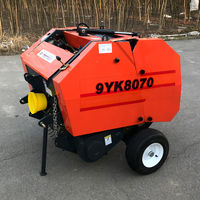 Presse à balles de foin compacte ZEYI LTDK8050 à entraînement par prise de force pour tracteur, avec attelage 3 points – Offre spéciale