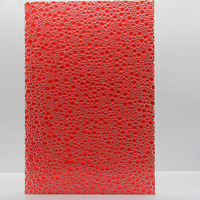 China Manufacturing Transparent Wall Partition PC Honeycomb Panel Advertising Display Acrylic Plexiglass Sheet