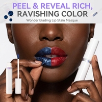 Teinte à lèvres peel-off 6 couleurs vibrantes, waterproof, résistante à la transpiration, longue tenue, texture lisse, maquillage quotidien pour les lèvres, emballage personnalisé