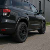 Rines de Aleación para Automóvil en Oferta, 17 Pulgadas, 6x139.7, 6 Orificios, Color Negro Mate, Rines Flow Form para Todoterreno, Venta al por Mayor para TOYOTA LAND CRUISER