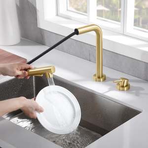 <span class=keywords><strong>Robinet</strong></span> relevable peu encombrant pour installation sur fenêtre et évier <span class=keywords><strong>d</strong></span>'îlot - Product Image 5