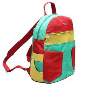 ODM Diseño de moda cremallera Poliéster Teléfono celular grande Bolsillo mezcla de colores viaje Casual Deportes unisex Mochilas - Product Image 1