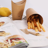 Boîte en carton kraft à paroi simple, compostable, biodégradable, écologique, imprimée sur mesure, 12 oz, jetable, pour la vente en gros aux Français