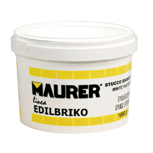 Stucco Plastico Bianco Edil Maurer (Confezione da 1,0 kg) - Product Image 1