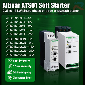 ซอฟต์สตาร์ทเตอร์ ATS01N103FT ของแท้ใหม่ สำหรับมอเตอร์แบบอะซิงโครนัส Altistart 01 ซีรีส์ 3A 110-480V 0.55-1.1kW ATS01N103FT ซอฟต์สตาร์ทเตอร์ - Product Image 3