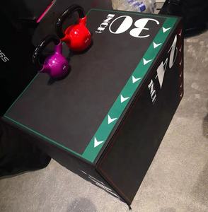 POWERMAN FITNESS Caja <span class=keywords><strong>de</strong></span> <span class=keywords><strong>Salto</strong></span> Apilable 3 en 1 para <span class=keywords><strong>CrossFit</strong></span> y Entrenamiento <span class=keywords><strong>de</strong></span> Saltos <span class=keywords><strong>de</strong></span> Boxeo - Product Image 2