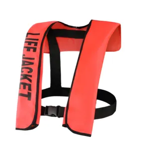 Factory Supplier Cheap 150N Inflatable Life Jacket Manual Automatic Inflatable Life Vest for Water Safety