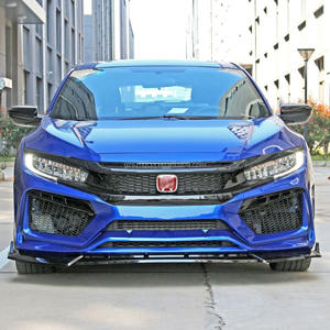 Kit de Carrocería Parrilla Delantera para Honda Civic 10ma Gen RS 2016-2021 Rejilla de Admisión de Aire para Parachoques de Conversión Accesorios Exteriores Automotrices para Auto - Product Image 4