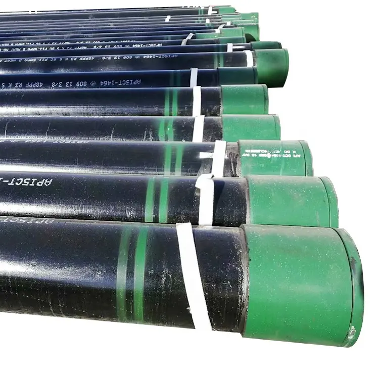 API 5L spiral welded carbon steel pipe natural gas and oil pipelines grade k55 casing and tubing