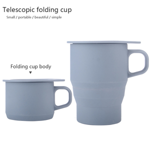 Bouteille d'eau pliable unisexe en silicone, bouteilles d'eau pour le camping, boisson directe, sans BPA, silicone de qualité alimentaire, tasse à café - Product Image 2