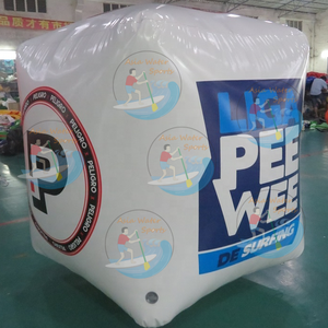 Branded <span class=keywords><strong>Cube</strong></span> Infla table <span class=keywords><strong>Race</strong></span> Markers Boje Aufblasbare Wasser boje für Regatta Sailing <span class=keywords><strong>Race</strong></span> - Product Image 6