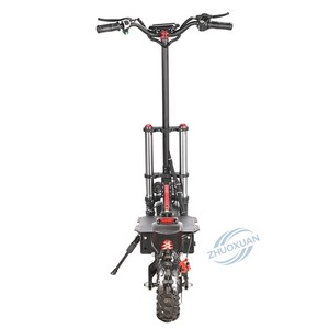 60V Lithium Battery Foldable <b>Off</b>-<b>Road</b> Electric <b>Scooter</b> 11" Dual Drive Adult Two-Wheel Commuter <b>Scooter</b> - Product Image 1