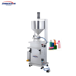 <span class=keywords><strong>Machine</strong></span> de remplissage semi-automatique pneumatique verticale mobile robuste pour boissons, produits chimiques et distribution de poudre haute précision - Product Image 1