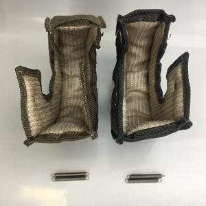 2020ผลิตภัณฑ์ใหม่ลาวาคาร์บอนไฟเบอร์สีดำเทอร์โบฉนวนกันความร้อนผ้าห่ม Radiant การจัดการความร้อน - Product Image 2