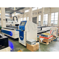 Machine de découpe laser à fibre économique à plateforme ouverte 1500W 2000W, machine de découpe laser CNC pour métaux, facile à utiliser